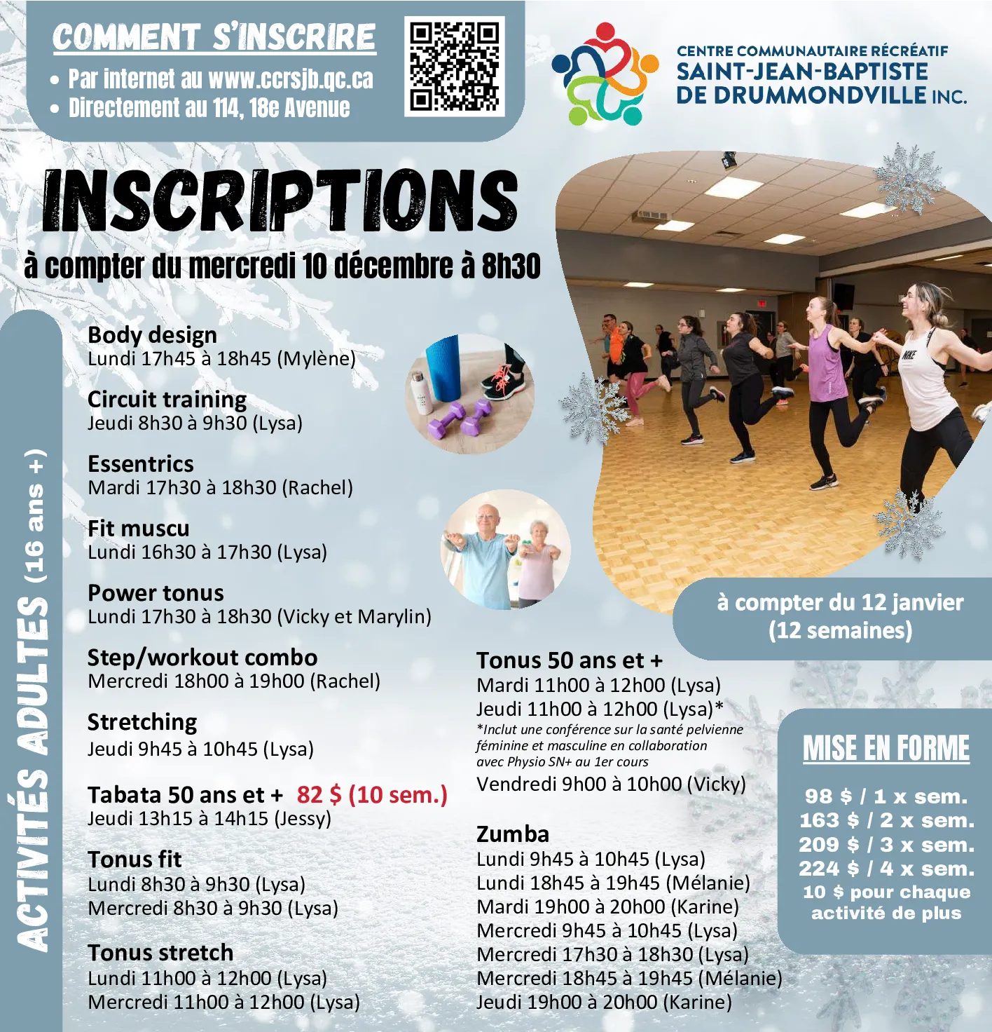 Programmation hiver 2026